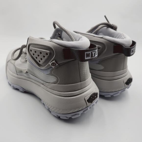 Mens Size 6 Vans MTE Crosspath Mid Top Hiking Trail Shoes Gray Round Toe 721356